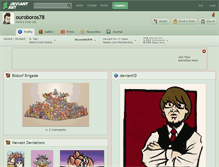 Tablet Screenshot of ouroboros78.deviantart.com