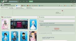 Desktop Screenshot of orpheus10.deviantart.com