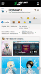 Mobile Screenshot of orpheus10.deviantart.com