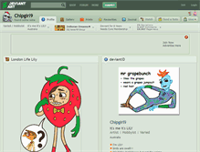 Tablet Screenshot of chipgirl9.deviantart.com