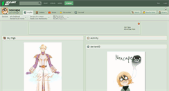 Desktop Screenshot of noxcape.deviantart.com
