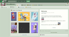Desktop Screenshot of dalovesbenson.deviantart.com