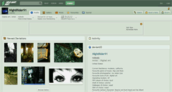 Desktop Screenshot of nightrider91.deviantart.com