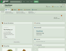 Tablet Screenshot of pokeipokei.deviantart.com