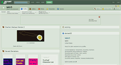 Desktop Screenshot of lakin5.deviantart.com