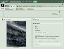 Tablet Screenshot of fxiwen.deviantart.com