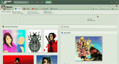 Desktop Screenshot of benjoi.deviantart.com