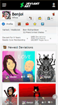 Mobile Screenshot of benjoi.deviantart.com