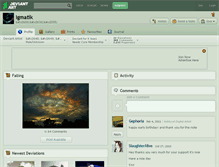 Tablet Screenshot of igmatik.deviantart.com