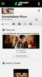 Mobile Screenshot of emmawatson-pics.deviantart.com