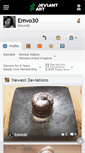 Mobile Screenshot of emvo30.deviantart.com
