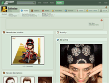 Tablet Screenshot of esthelae.deviantart.com