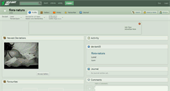 Desktop Screenshot of flora-natura.deviantart.com