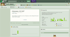 Desktop Screenshot of luvin-jesus.deviantart.com