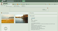 Desktop Screenshot of cathydeff.deviantart.com