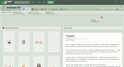 Desktop Screenshot of lexypuppy228.deviantart.com