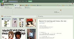 Desktop Screenshot of juleexisxramen.deviantart.com