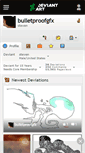 Mobile Screenshot of bulletproofgfx.deviantart.com