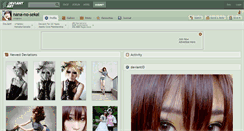 Desktop Screenshot of nana-no-sekai.deviantart.com