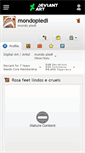 Mobile Screenshot of mondopiedi.deviantart.com