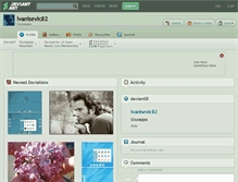 Tablet Screenshot of ivanisevic82.deviantart.com