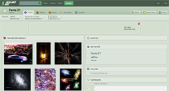 Desktop Screenshot of fanta-z1.deviantart.com
