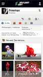 Mobile Screenshot of freemax.deviantart.com