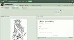 Desktop Screenshot of littleangeltriny.deviantart.com