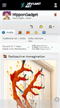 Mobile Screenshot of nippongadget.deviantart.com