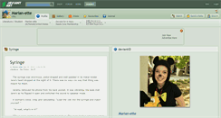 Desktop Screenshot of marian-ette.deviantart.com