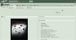 Desktop Screenshot of cybadelic.deviantart.com