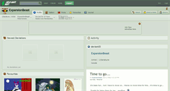 Desktop Screenshot of expansionbeast.deviantart.com