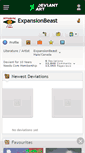 Mobile Screenshot of expansionbeast.deviantart.com