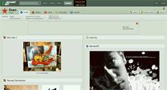 Desktop Screenshot of eisam.deviantart.com