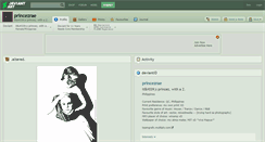 Desktop Screenshot of princezrae.deviantart.com