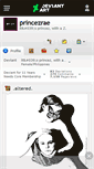 Mobile Screenshot of princezrae.deviantart.com