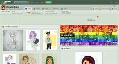 Desktop Screenshot of ninjagirlkikio.deviantart.com