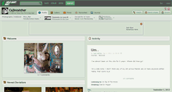 Desktop Screenshot of cajincatcher.deviantart.com