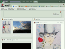 Tablet Screenshot of iggygirl.deviantart.com
