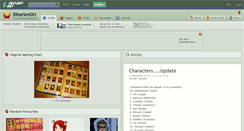 Desktop Screenshot of etheriongirl.deviantart.com