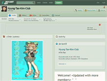 Tablet Screenshot of hyung-tae-kim-club.deviantart.com