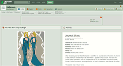 Desktop Screenshot of kabrown.deviantart.com