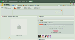 Desktop Screenshot of bluefire5.deviantart.com