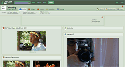 Desktop Screenshot of demonpig.deviantart.com