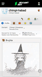 Mobile Screenshot of chimpi-habad.deviantart.com