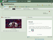Tablet Screenshot of iheartnathankress.deviantart.com