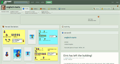 Desktop Screenshot of englisch-mario.deviantart.com