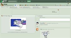 Desktop Screenshot of itsmar.deviantart.com