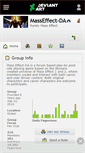 Mobile Screenshot of masseffect-da.deviantart.com