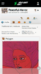 Mobile Screenshot of peaceful-havoc.deviantart.com